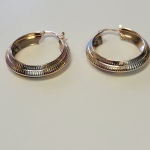 18k gold plated earrings